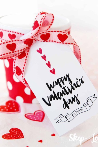 free printable valentines gift tags