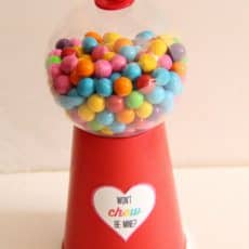 gum ball valentine box