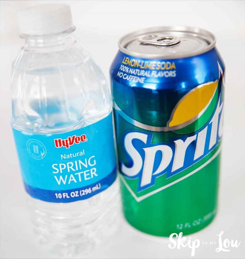 sprite in water bottle prank