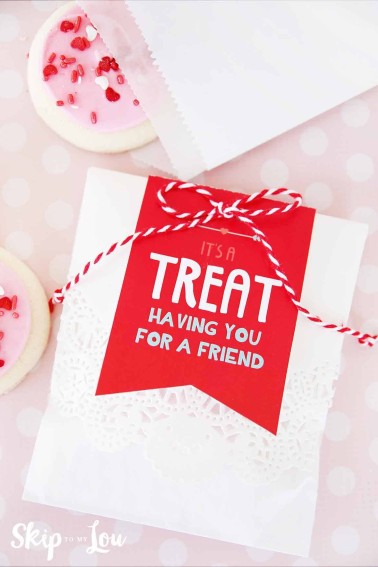 valentine treats gift tags printable