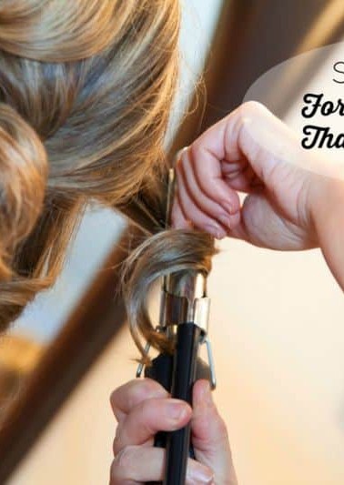 curling hair