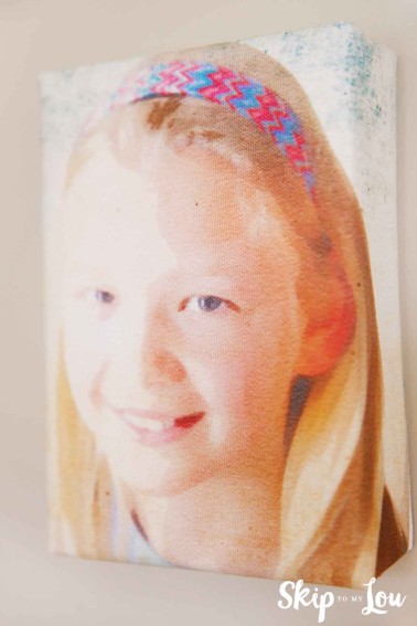 easy wrapped photo canvas