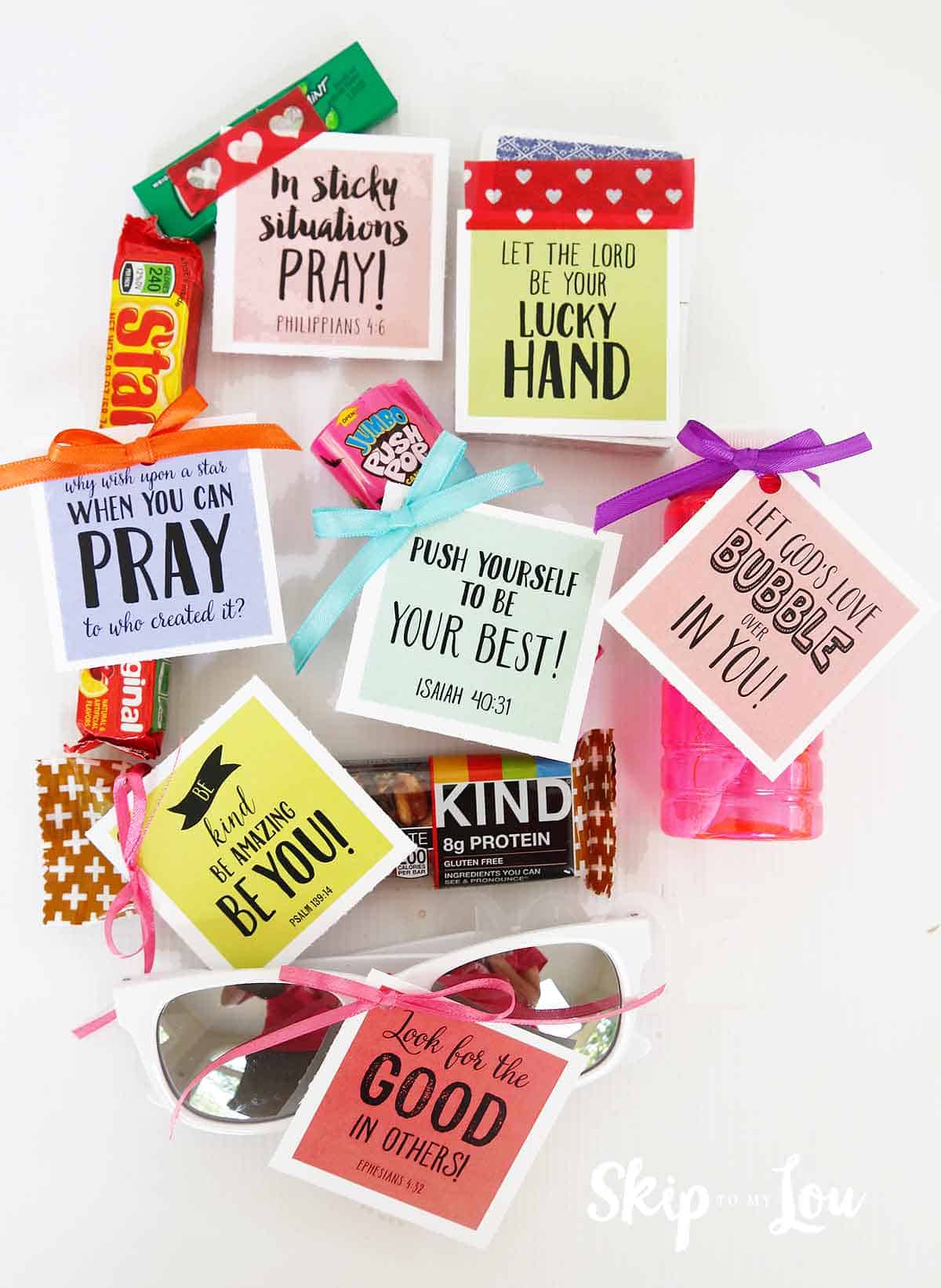 Summer Camp Care Package Idea Free Printable Tags Skip To My Lou
