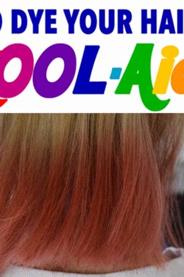 how to dye hair with kool aid