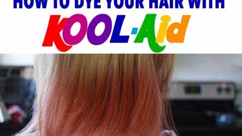 how to dye hair with kool aid