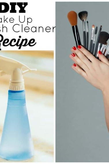 DIY brush cleaner