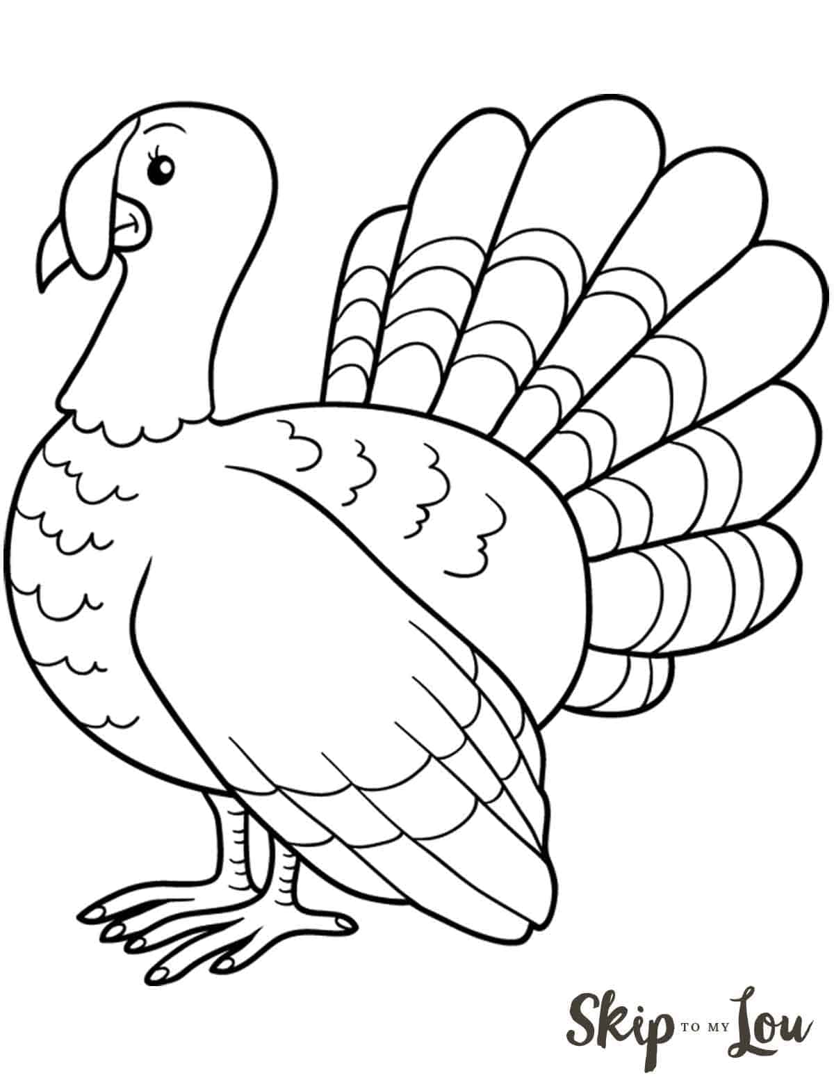 turkey coloring pages