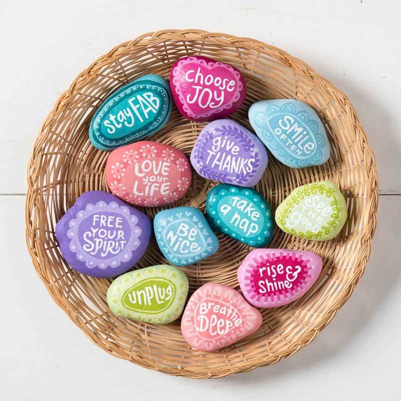 rock painting ideas rocks with sayings
