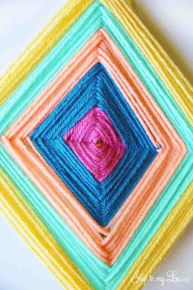 gods eye close up