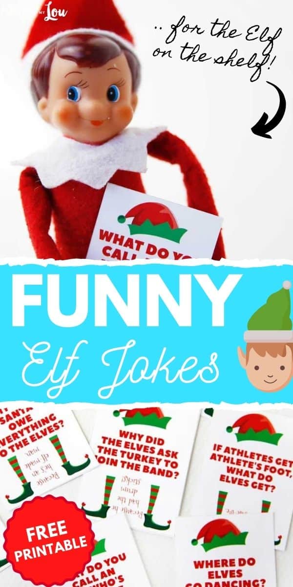 Elf Jokes Printable - Printable Templates