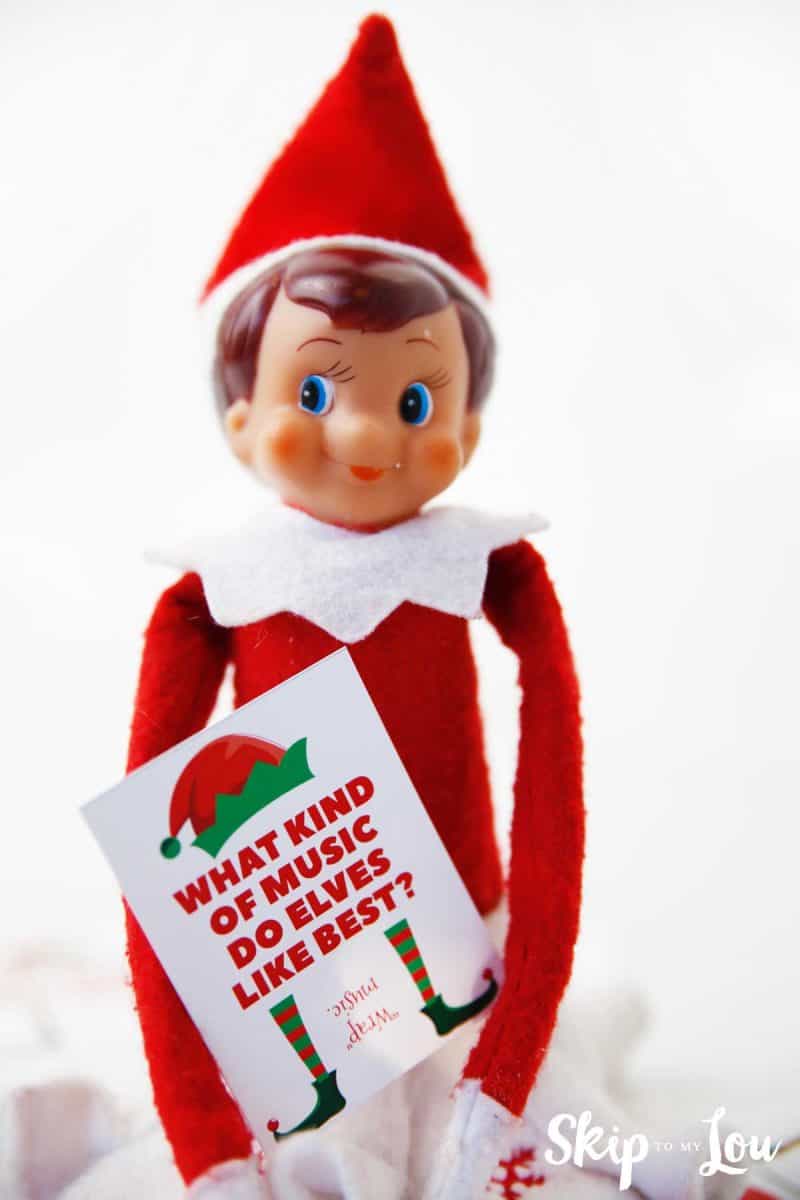 Funny Elf Jokes For The Elf On The Shelf Skip To My Lou