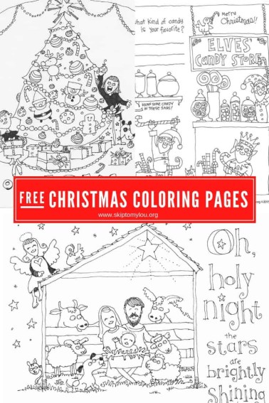 free Christmas Coloring Pages