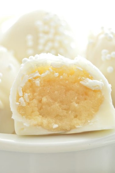 sugar cookie truffles