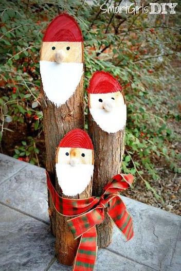 santa logs