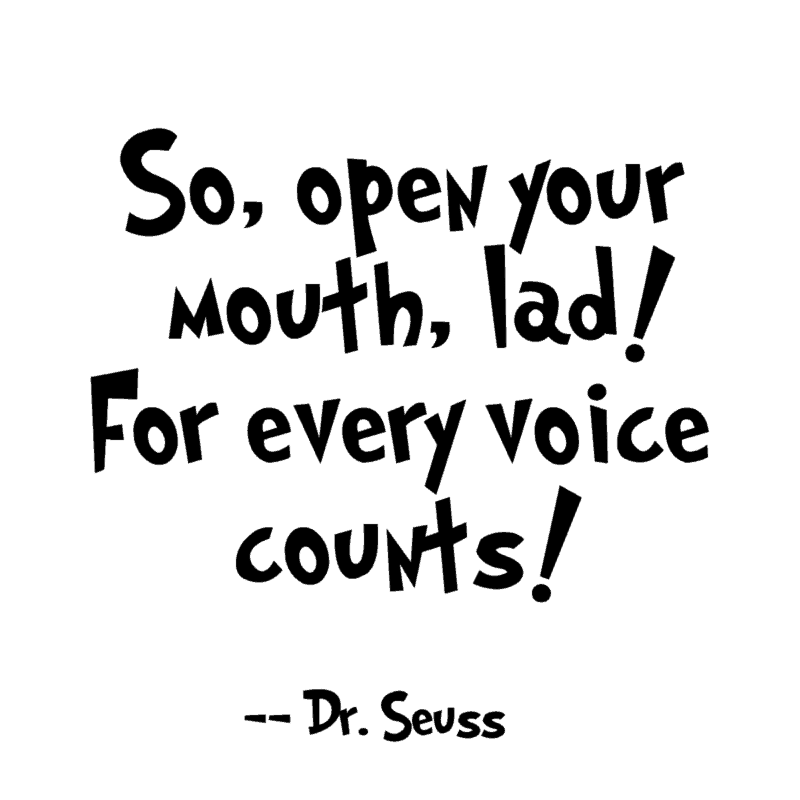 open your mouth quote