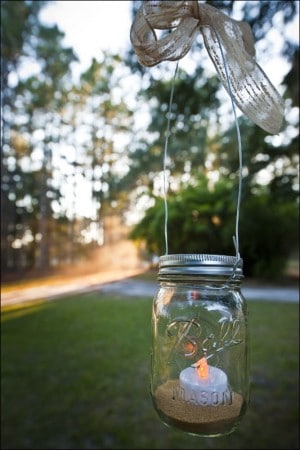 hanging tea light holder