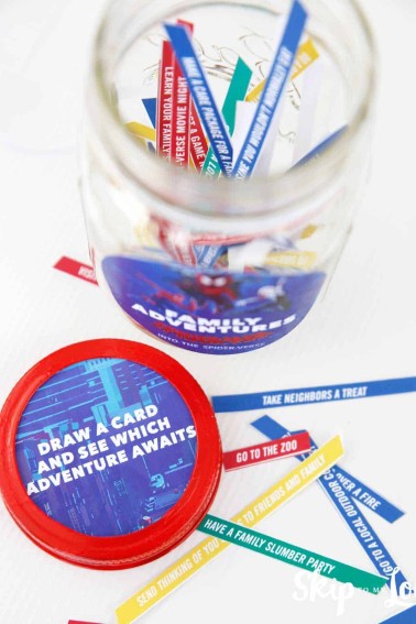family adventure jar