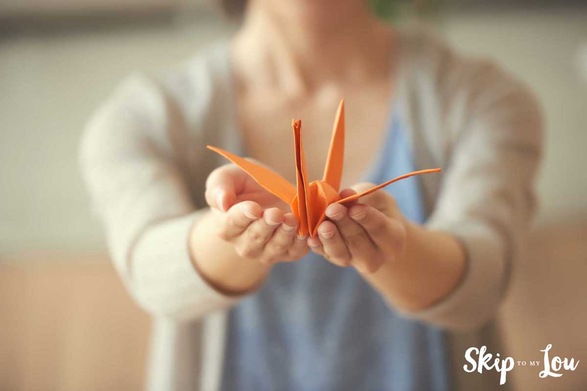 How to Make an Origami Crane | Skip To My Lou