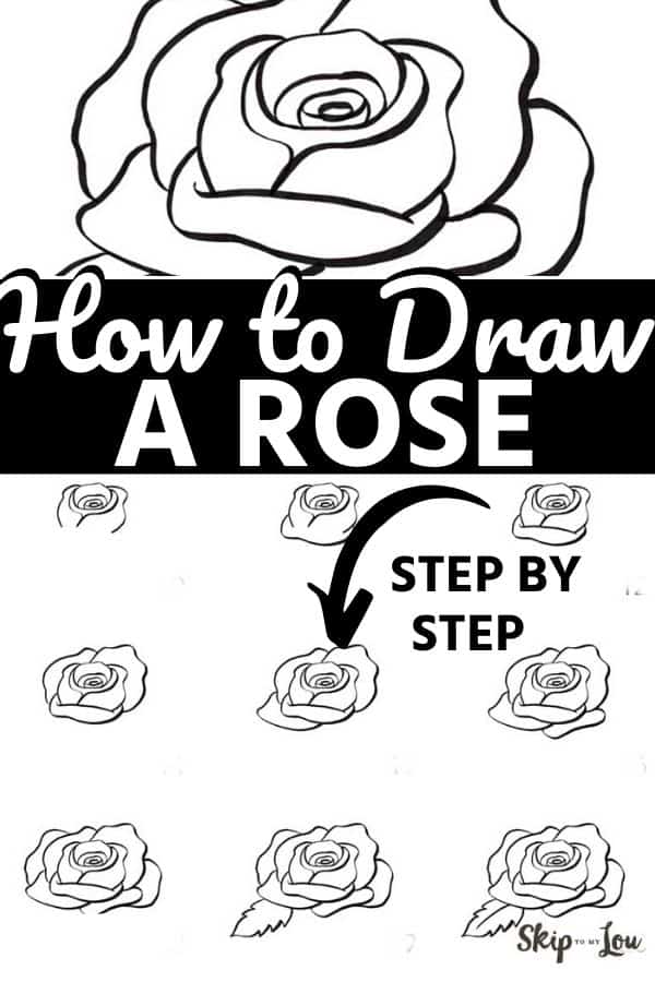 Featured image of post Easy Creative Rose Drawings : Please enter your email address receive free weekly tutorial in your email.