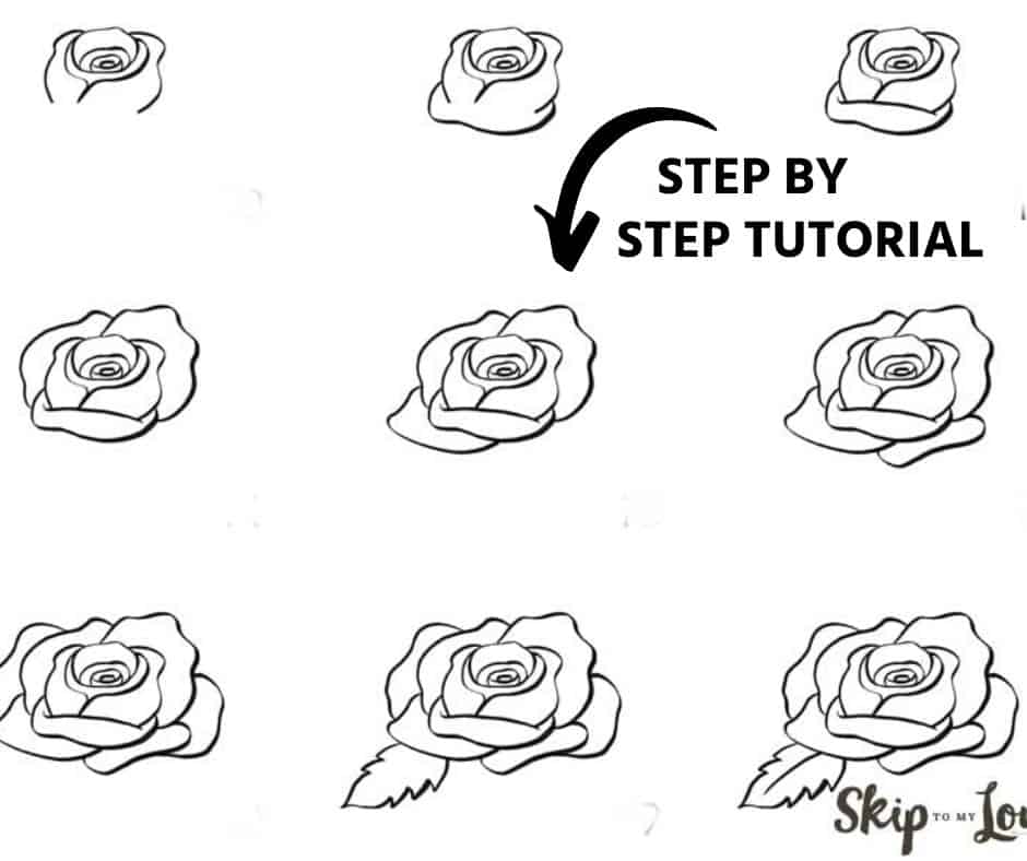 Featured image of post Small Rose Drawing Simple / Found 12 free rose drawing tutorials which can be drawn using pencil, market, photoshop, illustrator just follow step by step directions.