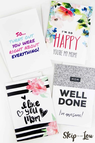 printable mothers day cards