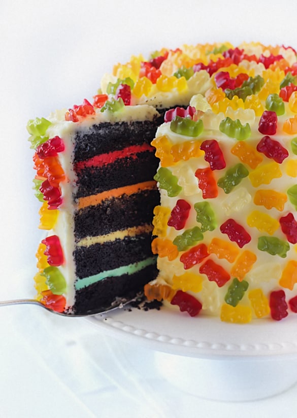 gummy bear cake