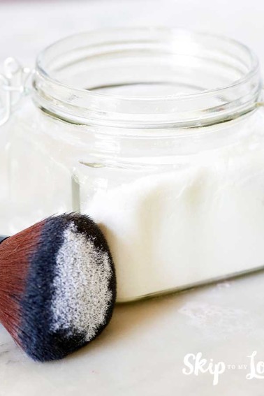 homemade dry shampoo