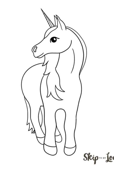 unicorn drawing