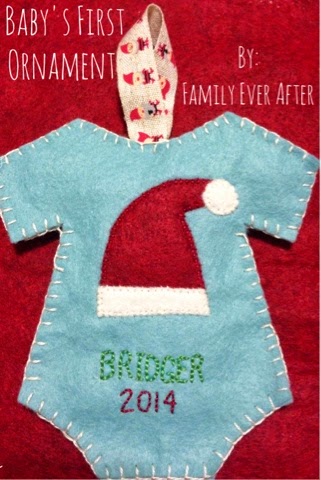 hand stitched ornament