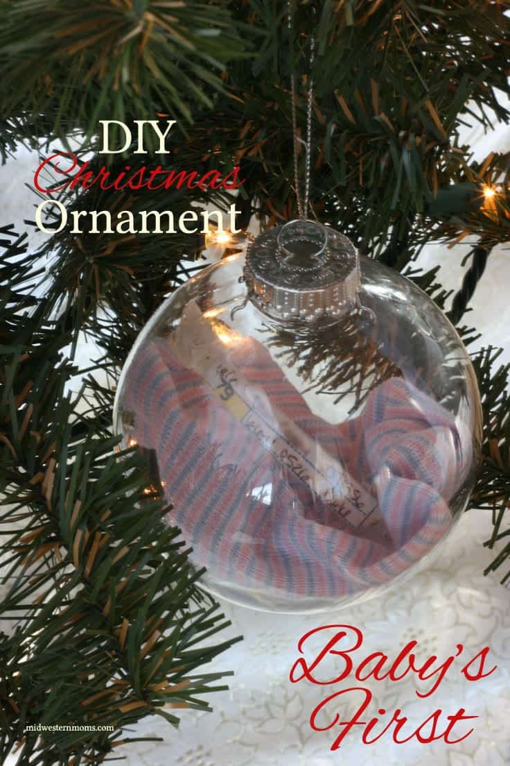 Baby keepsake ornament