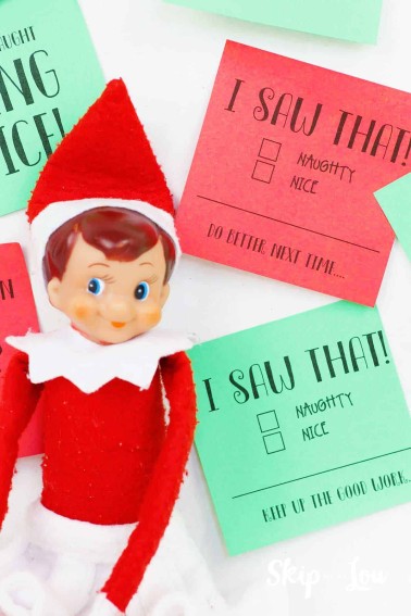 Elf with notes
