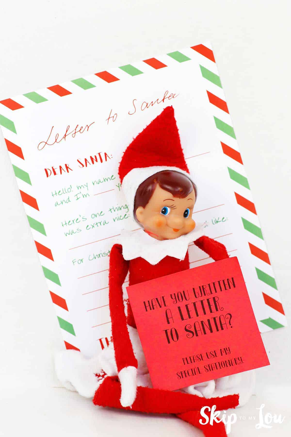 Letter to Santa For Kids {FREE Printable} | Skip To My Lou