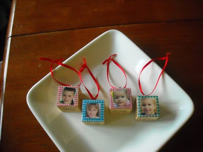 block ornaments