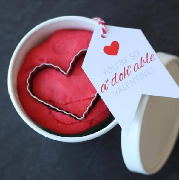 play doh valentines