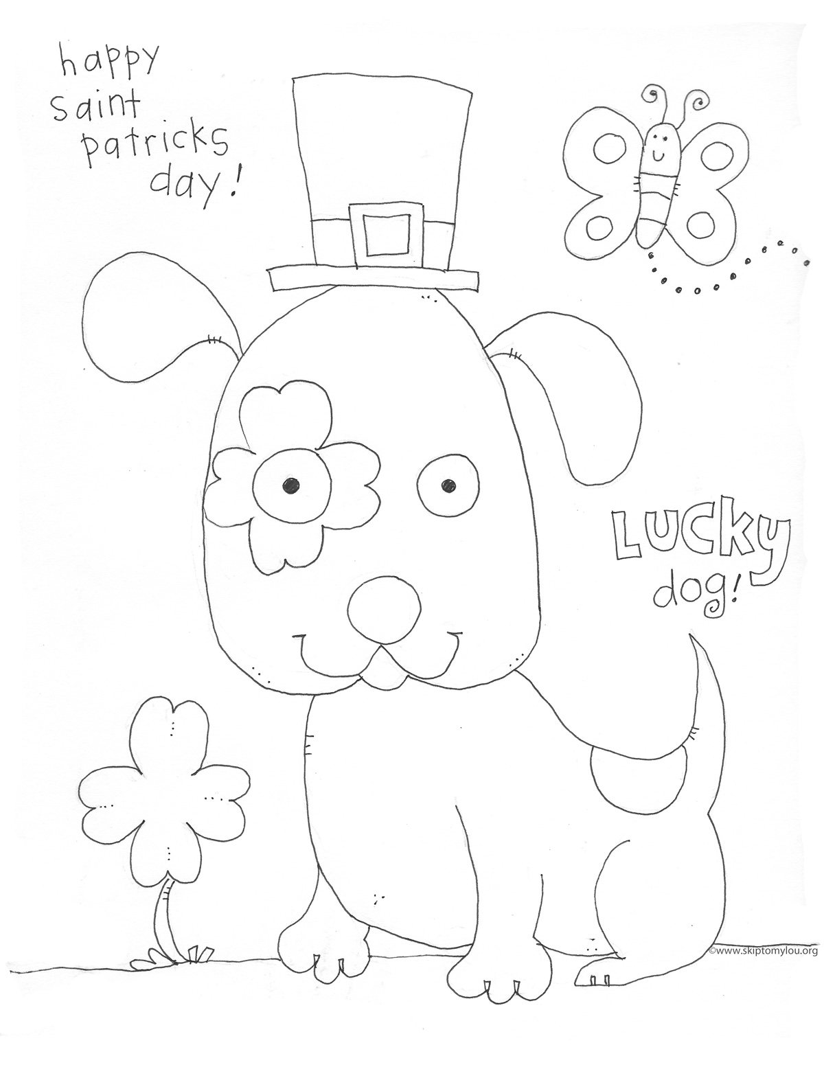 st patricks day coloring pages preschool printable
