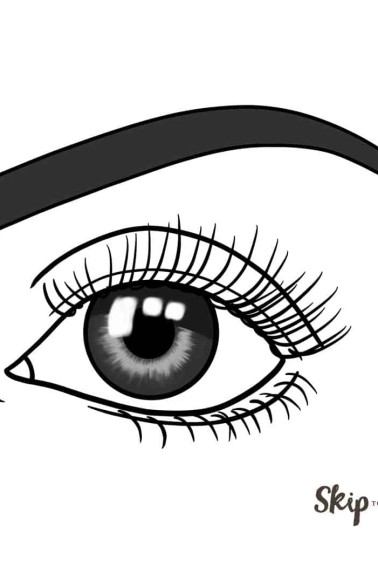 easy eye drawing tutorial