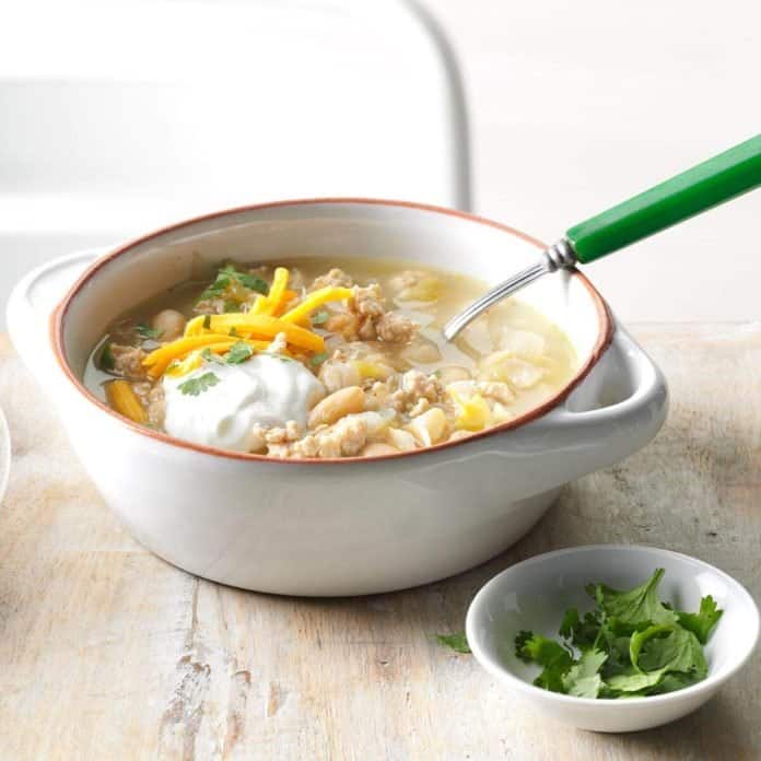 white chicken chili