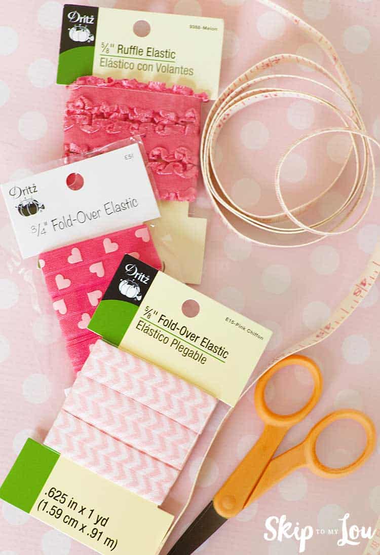 fold over elastic scissors measuring tape