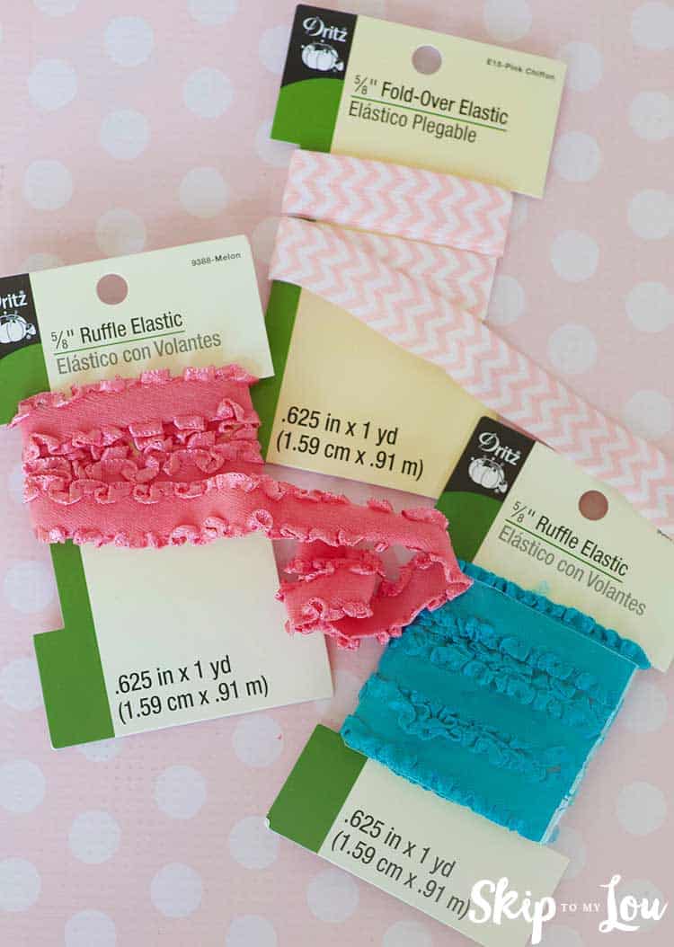 fold over elastic