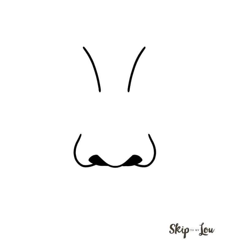 Nose Drawing Easy Cartoon