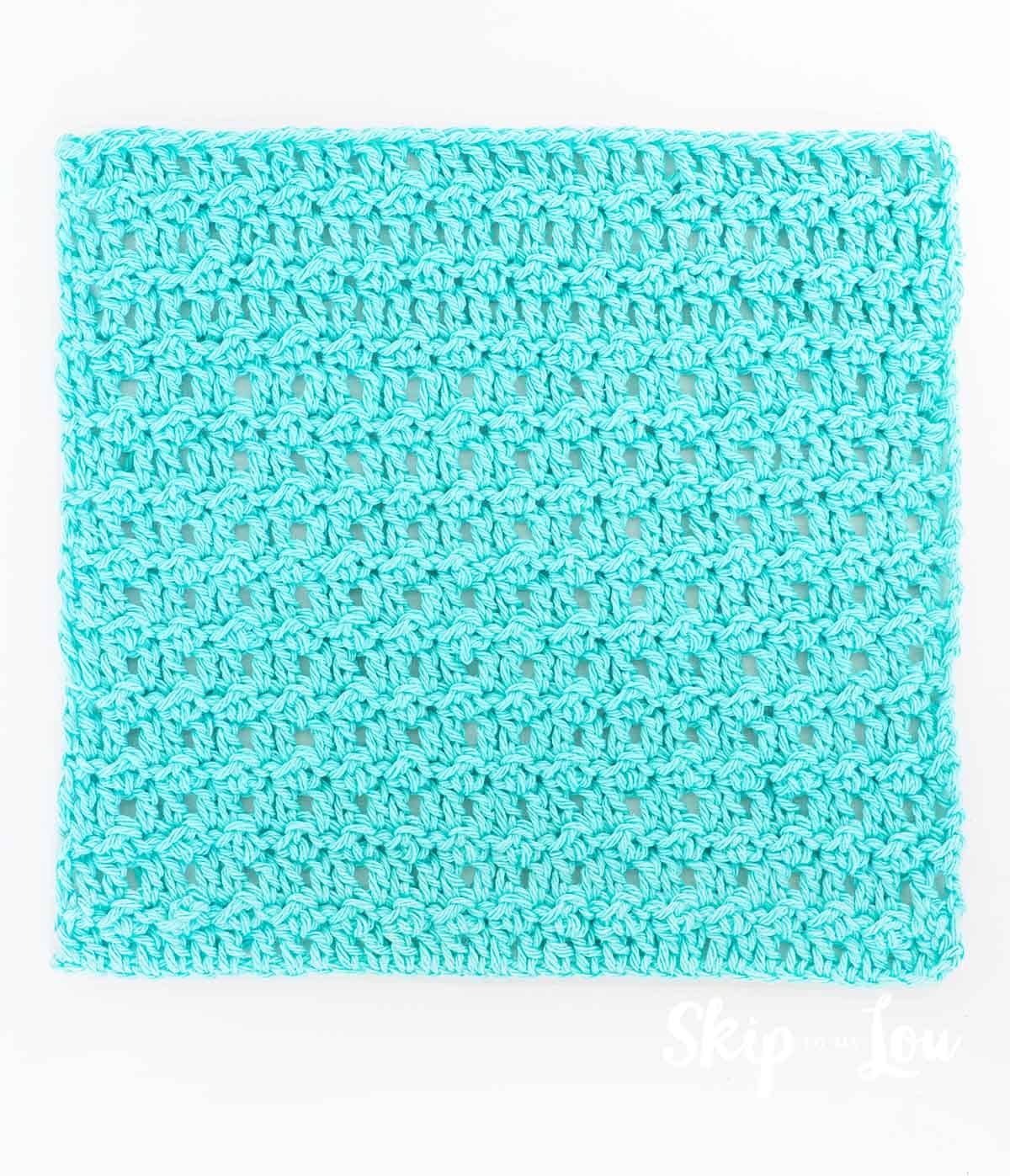 crochet dishcloth