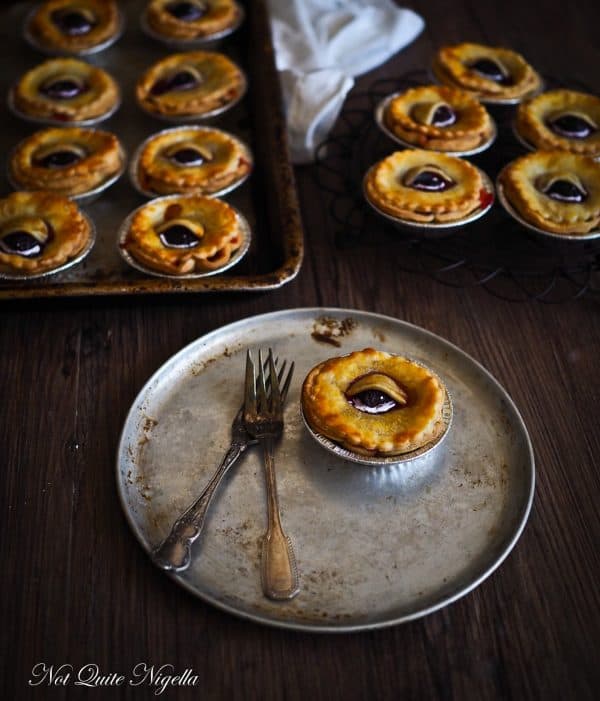 Image shows a batch of creepy eye pies