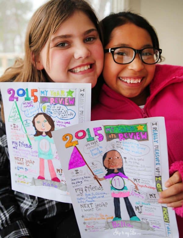 Best friends with their completed 2015 year in review