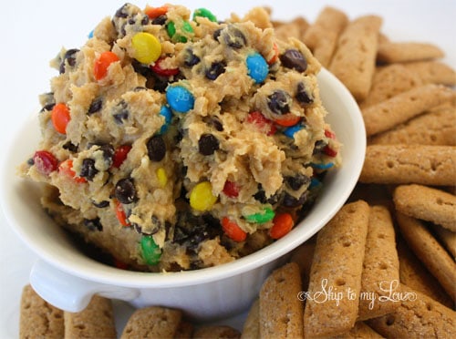 monster cookie dough dip