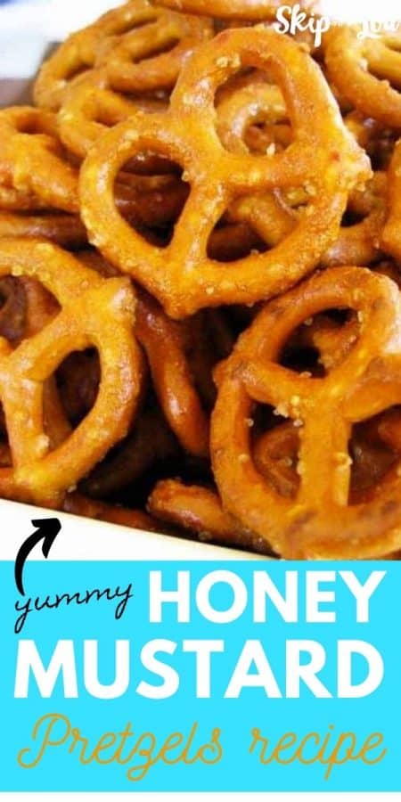 honey mustard pretzels recipe PIN