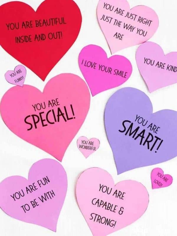 printable hearts 