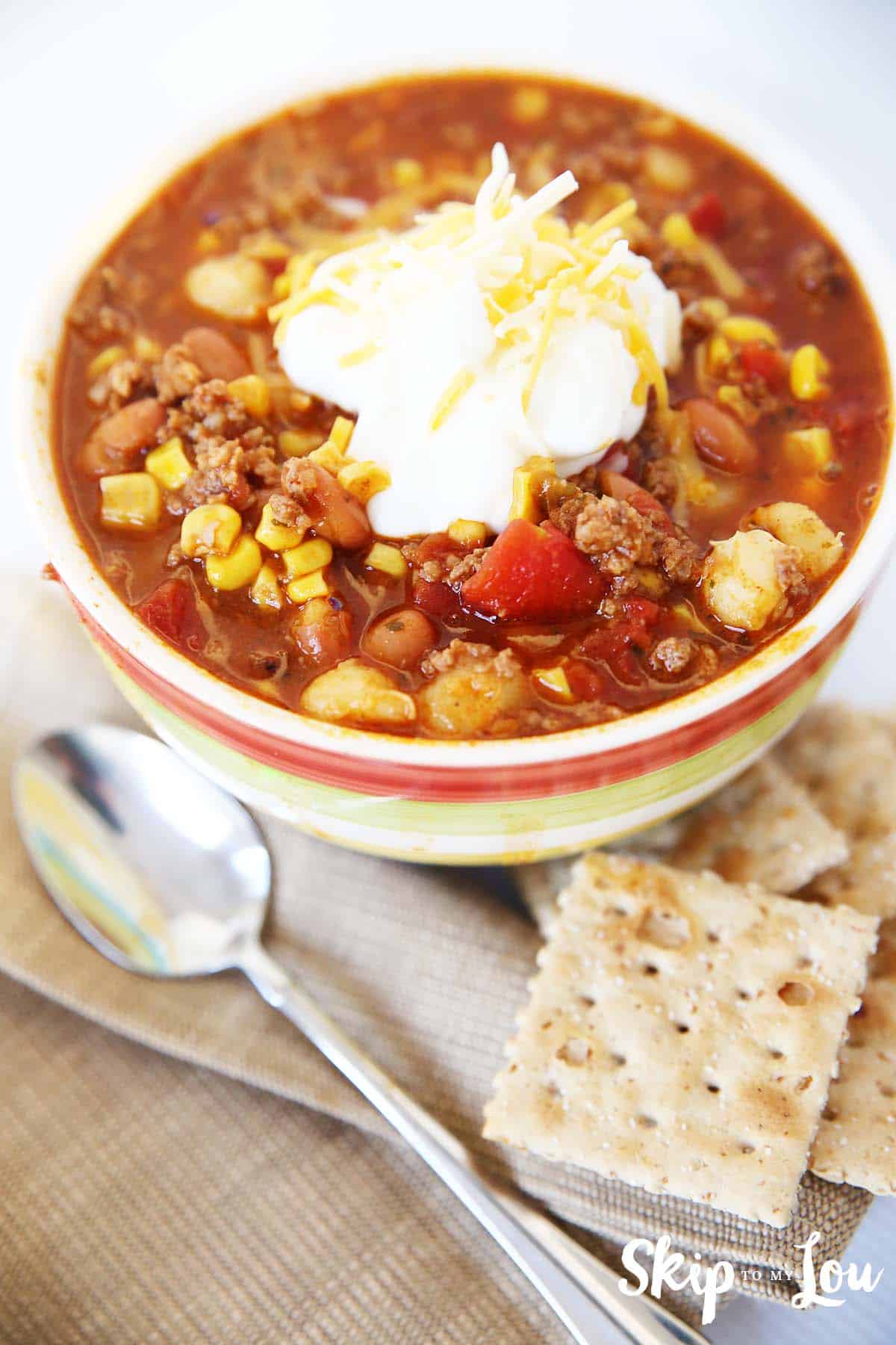 pressure cooker taco soup
