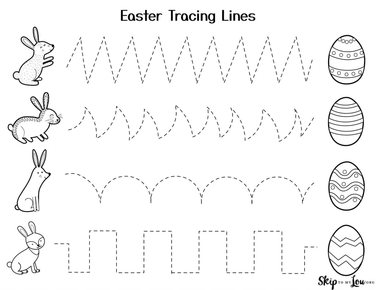 Easter Worksheets Skip To My Lou