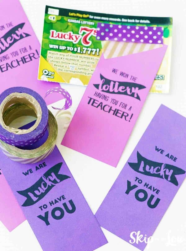 lottery ticket gift