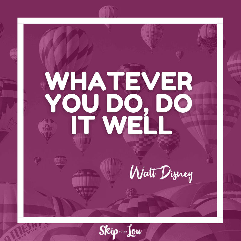 walt disney quote